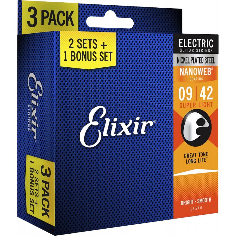 Набор струн Elixir EL NW SL (3 Pk)